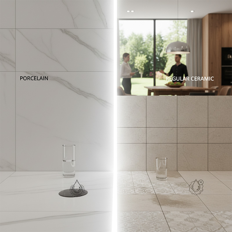 سرامیک پرسلان بهتر است یا سرامیک معمولی؟